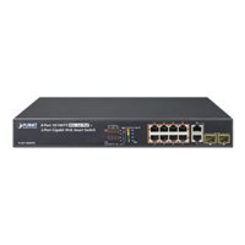 PLANET TECHNOLOGY 8-PORT COMBO WEB SMART SWITCH