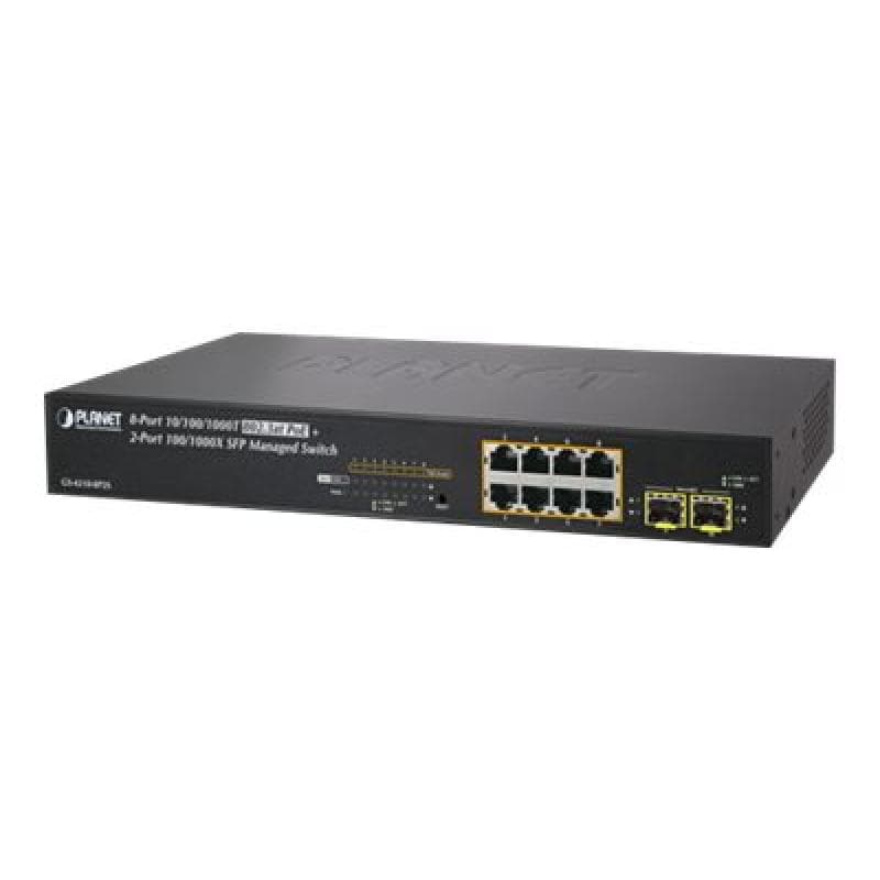 PLANET TECHNOLOGY 8-PORT MANAGED SWITCH