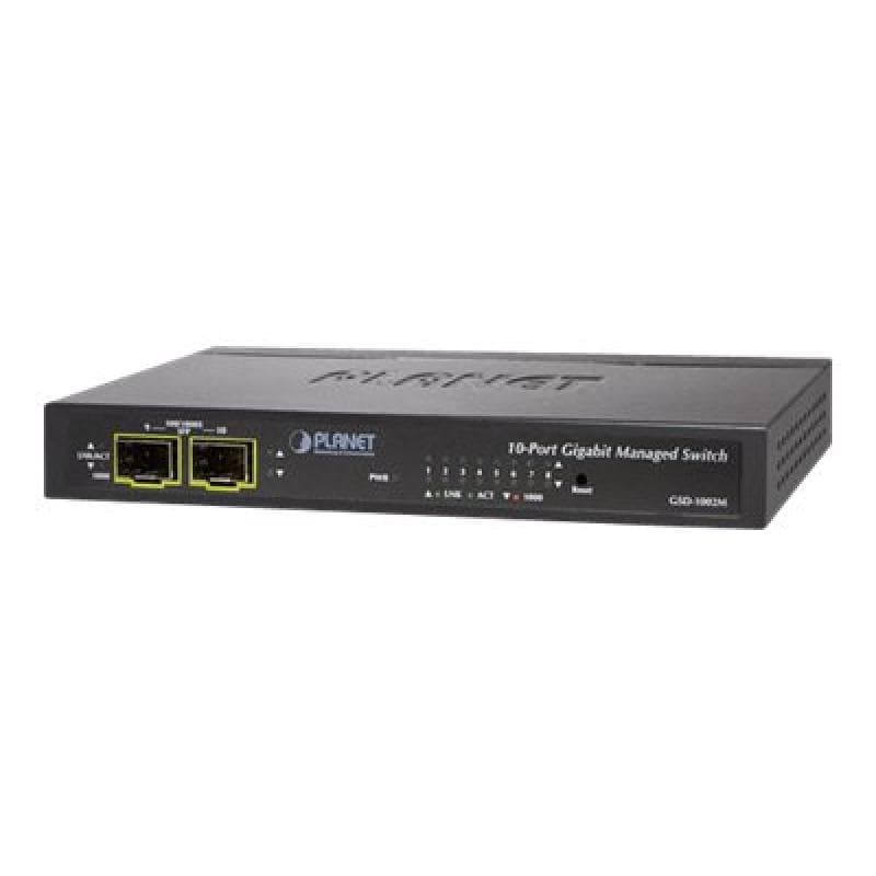 PLANET TECHNOLOGY 8-PORT MANAGED DESKTOP SWITCH
