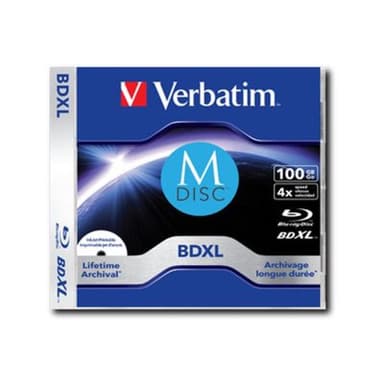 VERBATIM BD-R M-Disc 4x JC 100GB Pr 1St