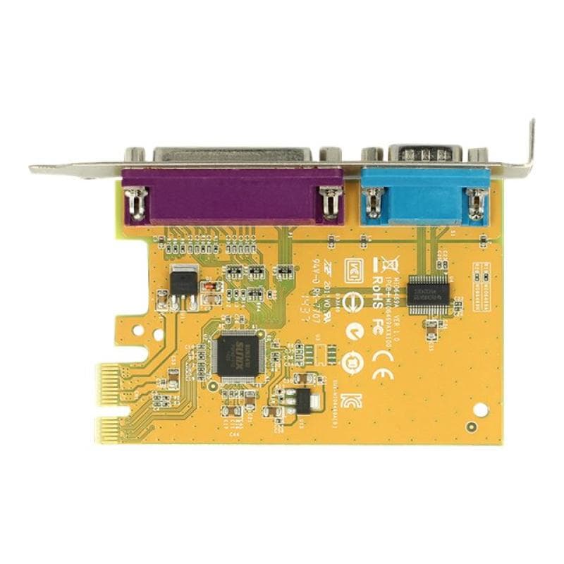 DELOCK PCIe x1 Seriell 1x parallel 1x