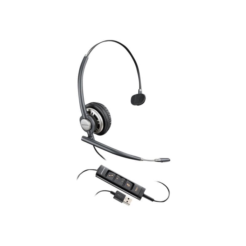 PLANTRONICS EncorePro HW715 USB NC monaural Kopfbügelmodell