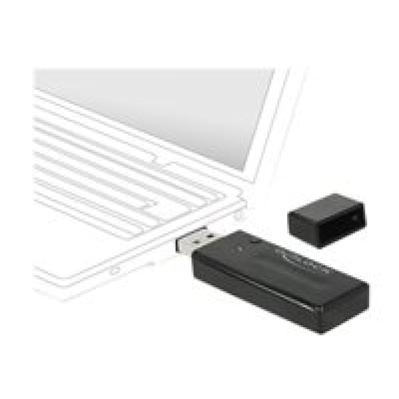DELOCK WL-Antenne Delock USB3.0 2dBi 2,4+5 GHz