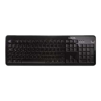 LOGILINK Beleuchtete Tastatur LogiLink, USB 1.1,LED Regenbogenbeleuch