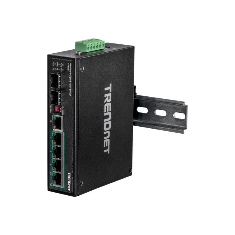 TRENDNET 6-PORT HARDENED INDUSTRIAL