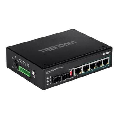 TRENDNET 6-PORT HARDENED INDUSTRIAL