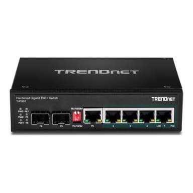 TRENDNET 6-PORT HARDENED INDUSTRIAL