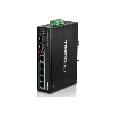 TRENDNET 6-PORT HARDENED INDUSTRIAL