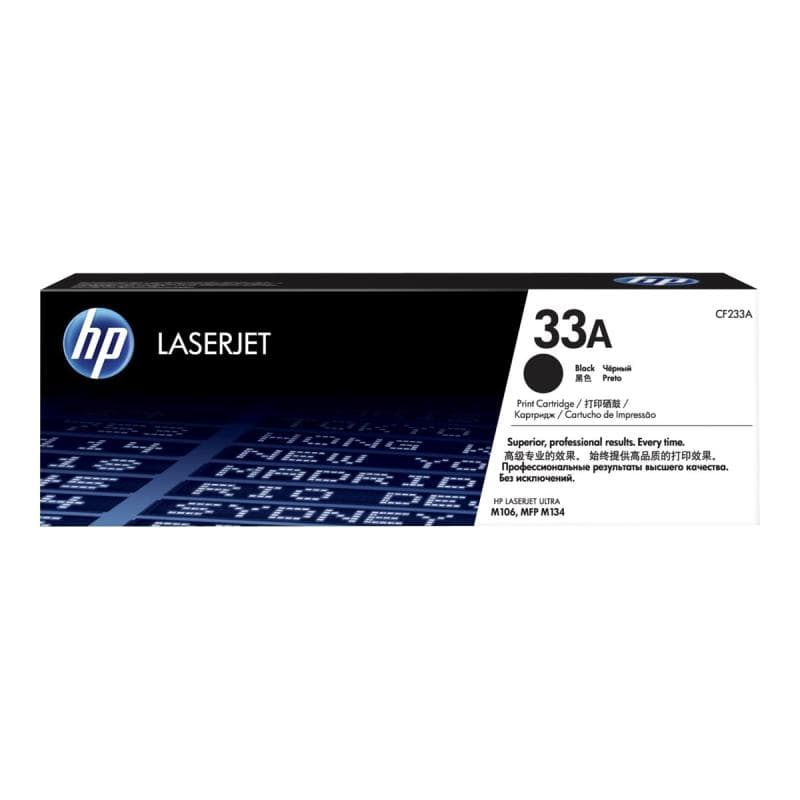 HP 33A - Schwarz - Original - LaserJet -