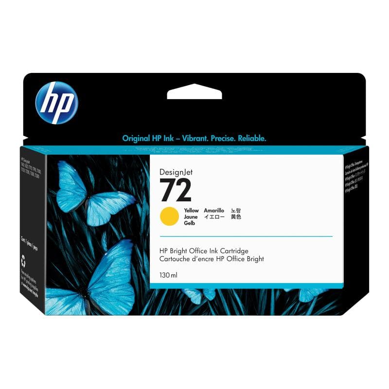 HP 72 Gelb Tintenpatrone