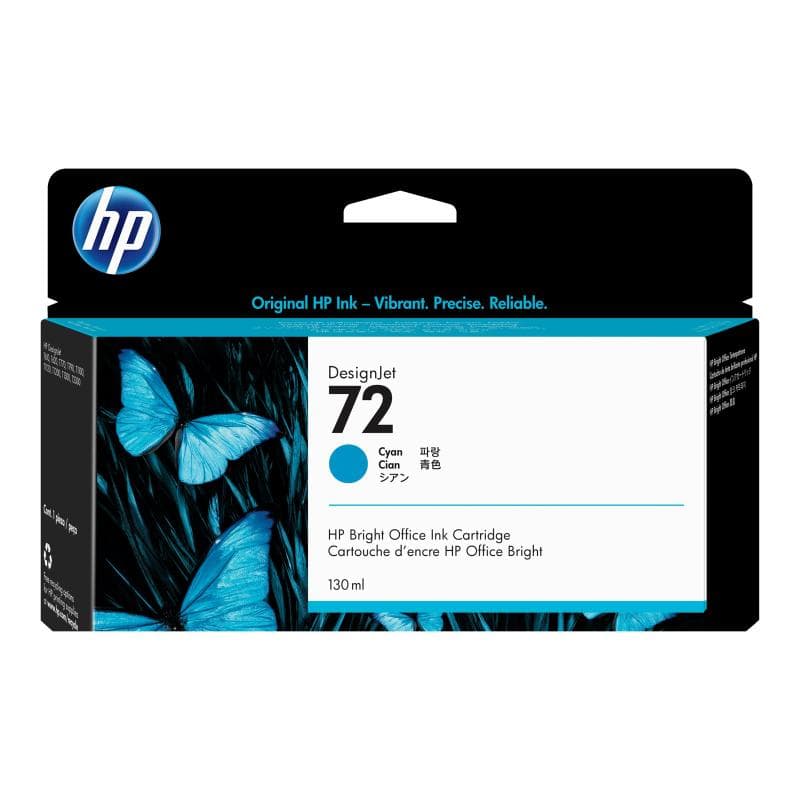 HP 72 Cyan Tintenpatrone