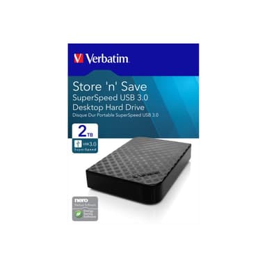 VERBATIM Festplatte Store ''n'' Save 2TB