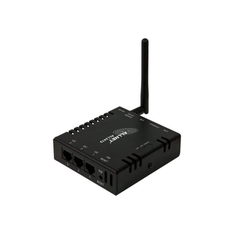 ALLNET MSR ALL3419 / IP MSR Zentrale, LAN/WLAN, 3x I2C, 1x USB, inkl. ALL3006 Temp.Sensor