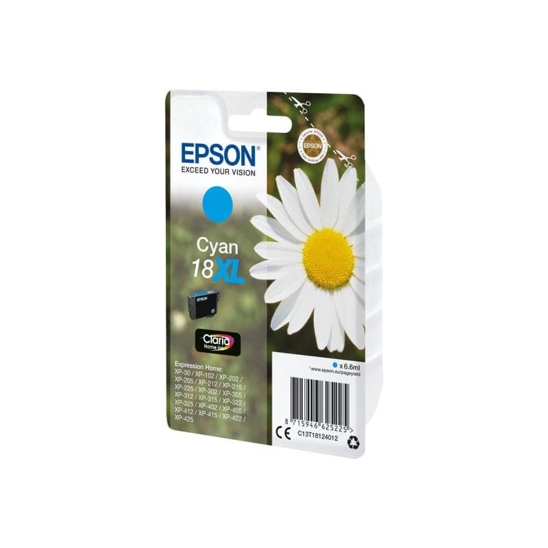 EPSON 18XL XL Cyan Tintenpatrone