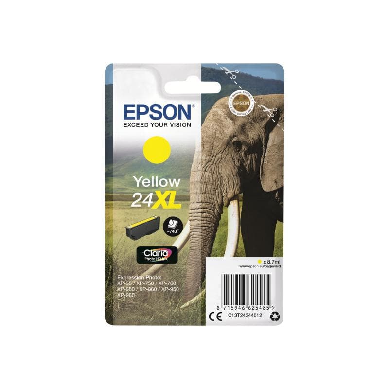 EPSON 24XL XL Gelb Tintenpatrone