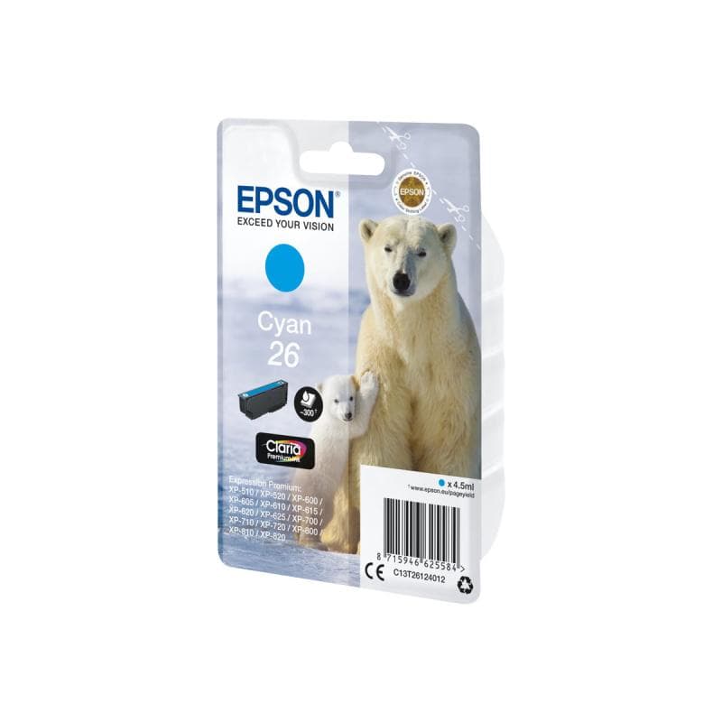 EPSON 26 Cyan Tintenpatrone