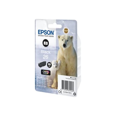 EPSON 26 Photo schwarz Tintenpatrone