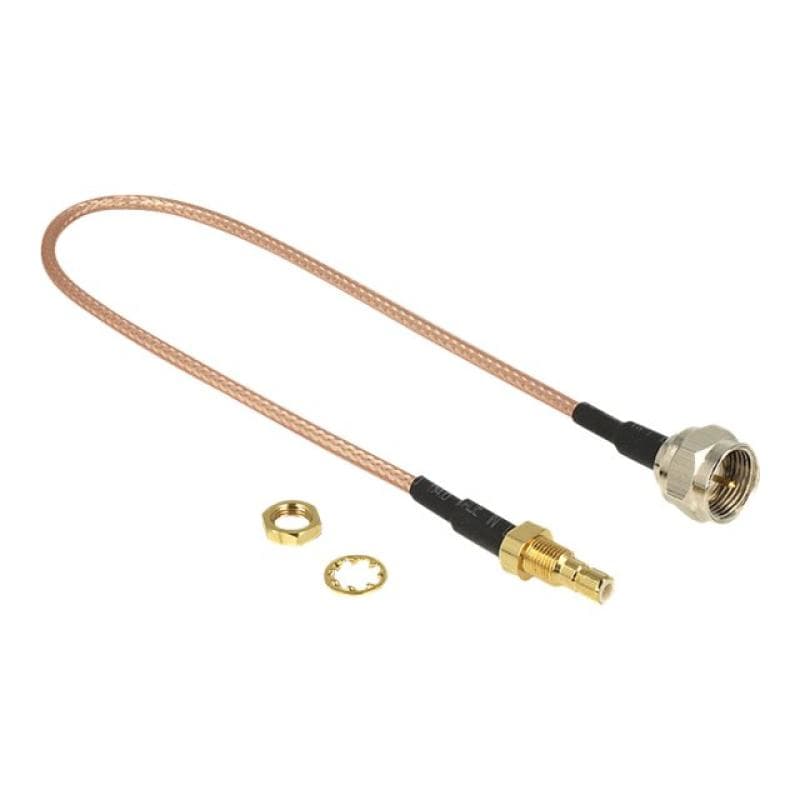DELOCK HF F Stecker > SMB Buchse 25 cm D
