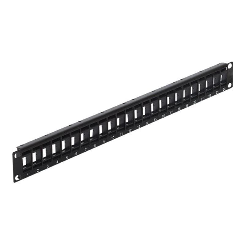 DELOCK Keystone 193 Patchpanel 24 Port d