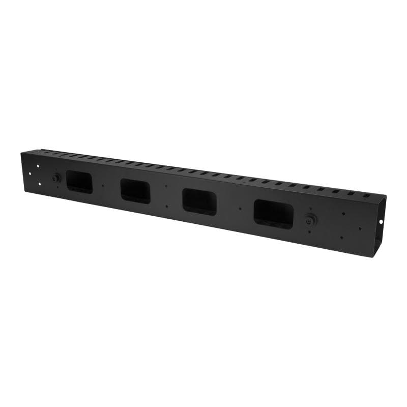 STARTECH.COM Vertikaler Kabelordner mit Finger Duct - 0U - 91cm - Rack Kabelmanager