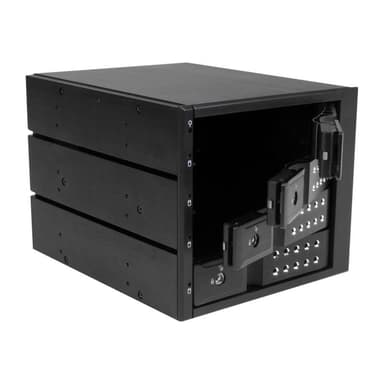 STARTECH.COM 4-fach 3,5 Zoll trägerloser SATA Festplatten Aluminium Wechselrahmen / Backplane