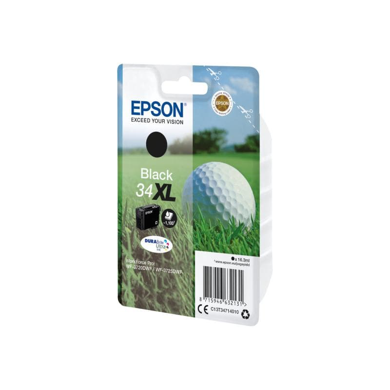 EPSON 34XL XL Schwarz Tintenpatrone