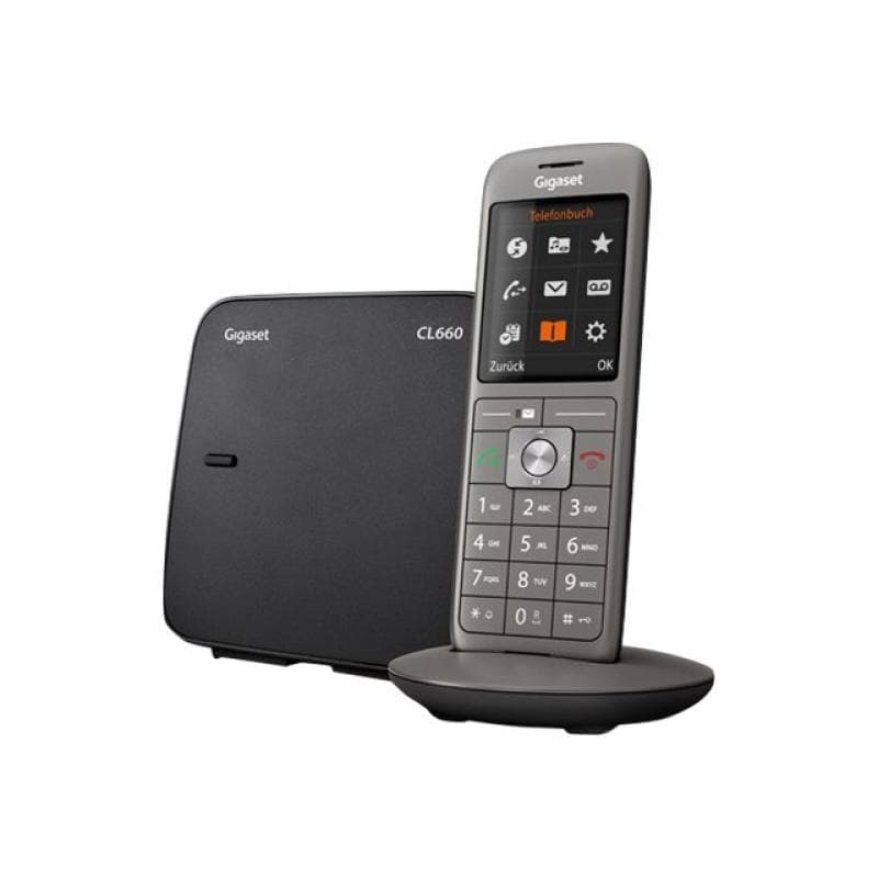 GIGASET CL660 platin/schwarz