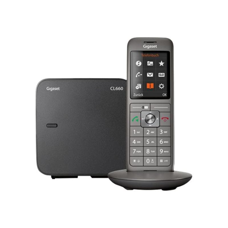 GIGASET CL660 platin/schwarz
