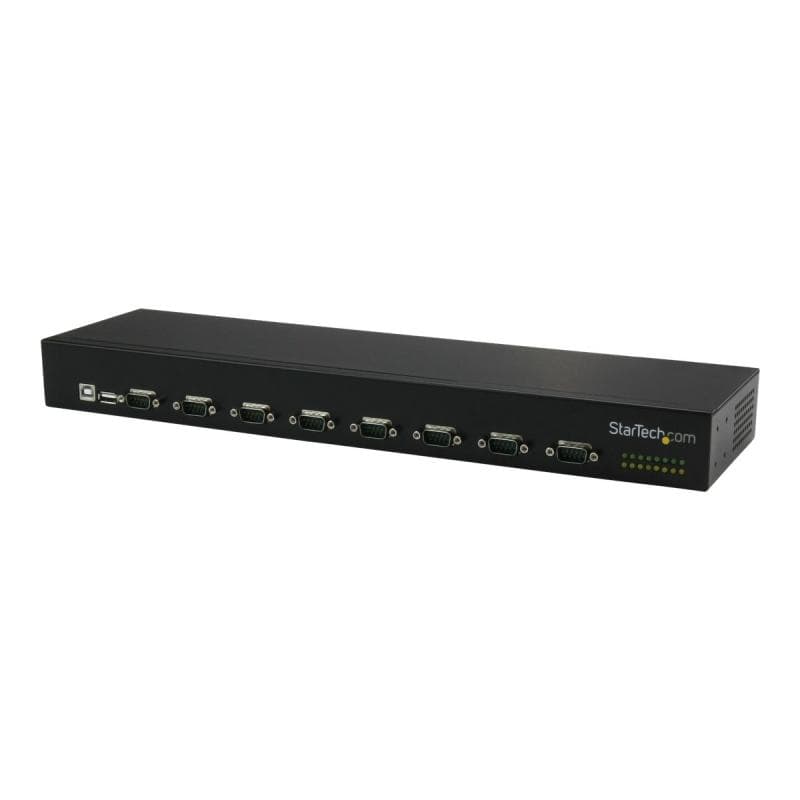 STARTECH.COM 8 Port USB auf Seriell Adapter Hub - USB auf RS232 Port Adapter mit Daisy Chain - Rackm