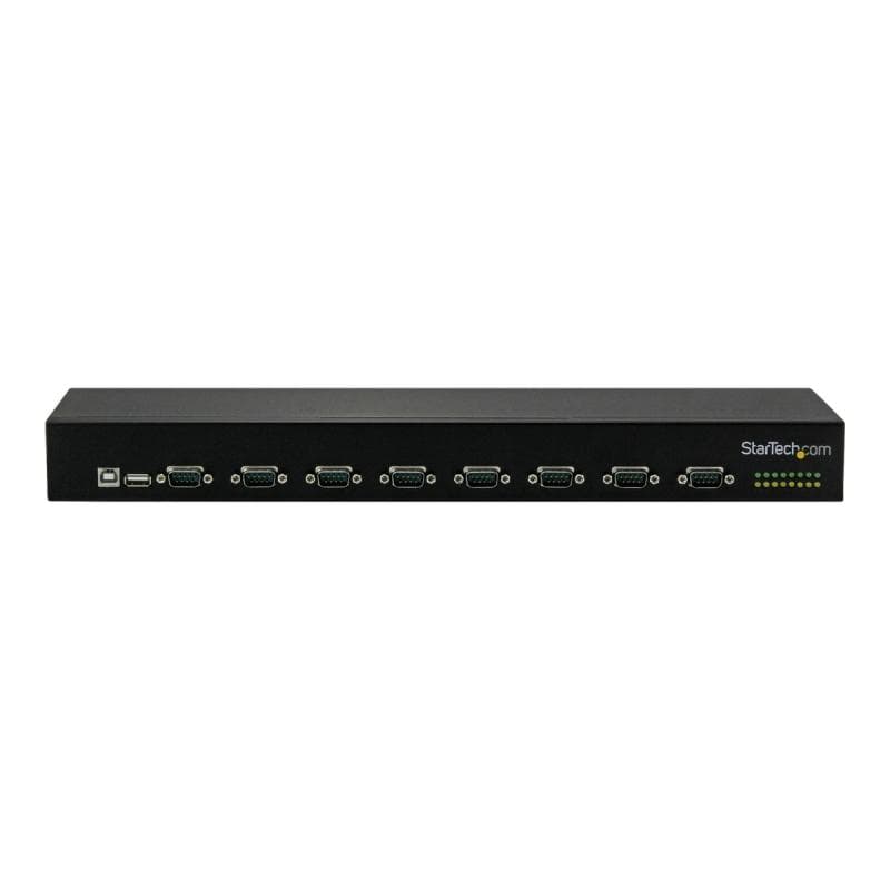 STARTECH.COM 8 Port USB auf Seriell Adapter Hub - USB auf RS232 Port Adapter mit Daisy Chain - Rackm