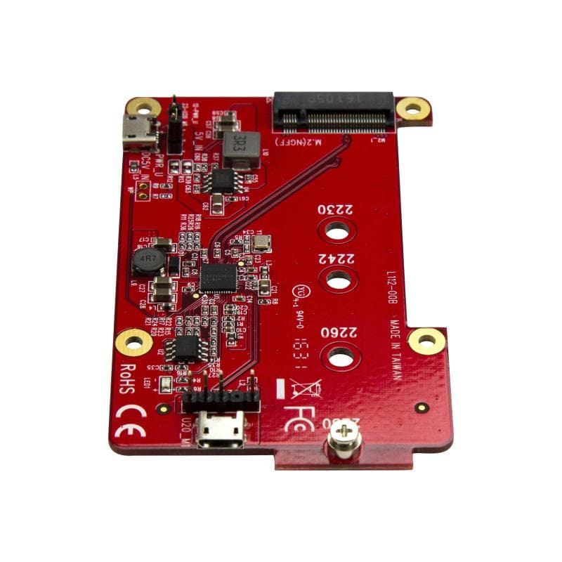 STARTECH.COM USB auf M.2 SATA Konverter für Raspberry Pi und Entwicklungsboards - M.2 NGFF SATA SSD