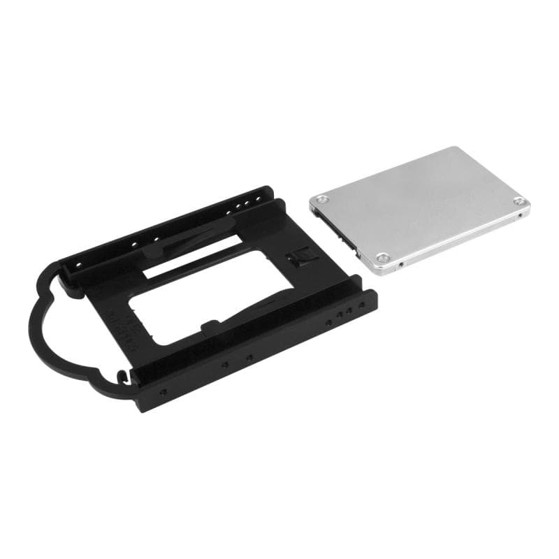 STARTECH.COM 2,5 Zoll SSD/HDD Montageschiene für 3,5 Zoll Laufwerksschacht