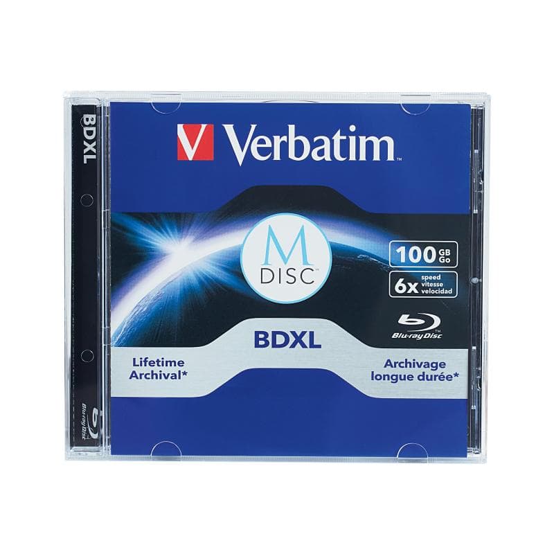 VERBATIM BD-R M-Disc 4x JC 100GB 1St
