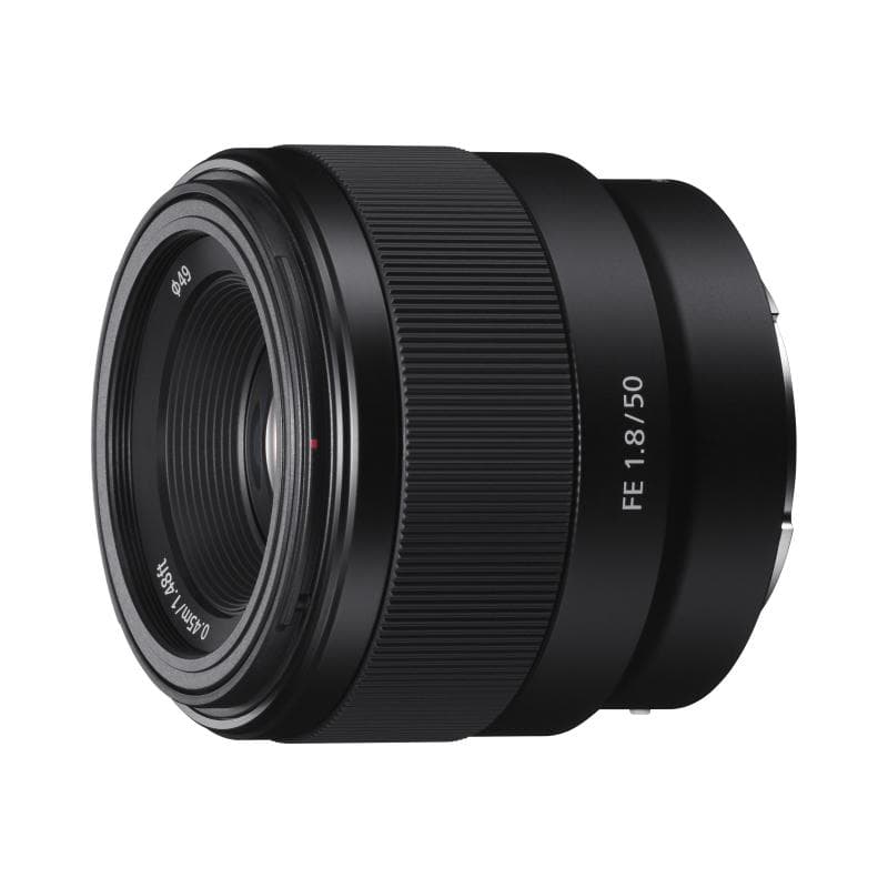 SONY FE 50mm f/1.8 Porträt Objektiv (SEL-50F18F)