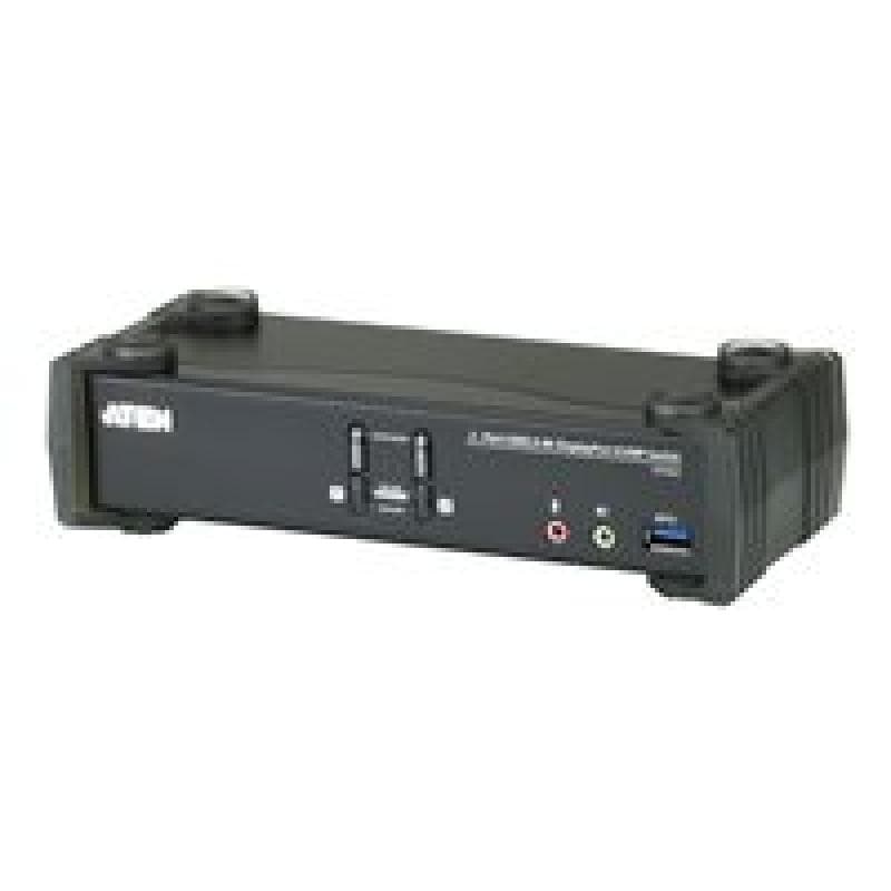 ATEN CS1922 KVMP Switch 4K DP/Audio/USB3.0 Surround Sound Audio 1 Benutzer