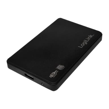 LOGILINK Geh. 6.3cm (2,5″) LogiLink USB 3.0/SATA Black ALU screwless