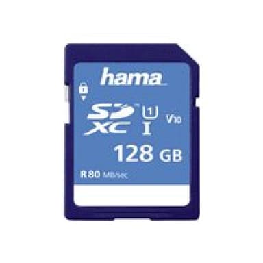 HAMA SDXC 128GB Class 10 UHS-I 80MB/s