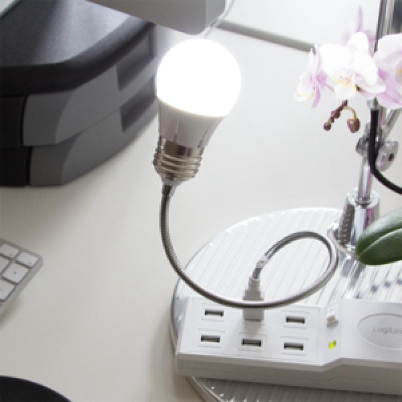 LOGILINK Light, white LED, Desktop