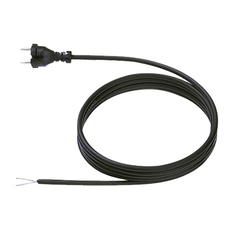 BACHMANN Zuleitung H05VV-F 2x1,0 241.175 3m schwarz