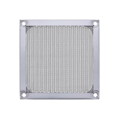 INLINE Lüftergitter, Aluminium Filter, 92x92mm