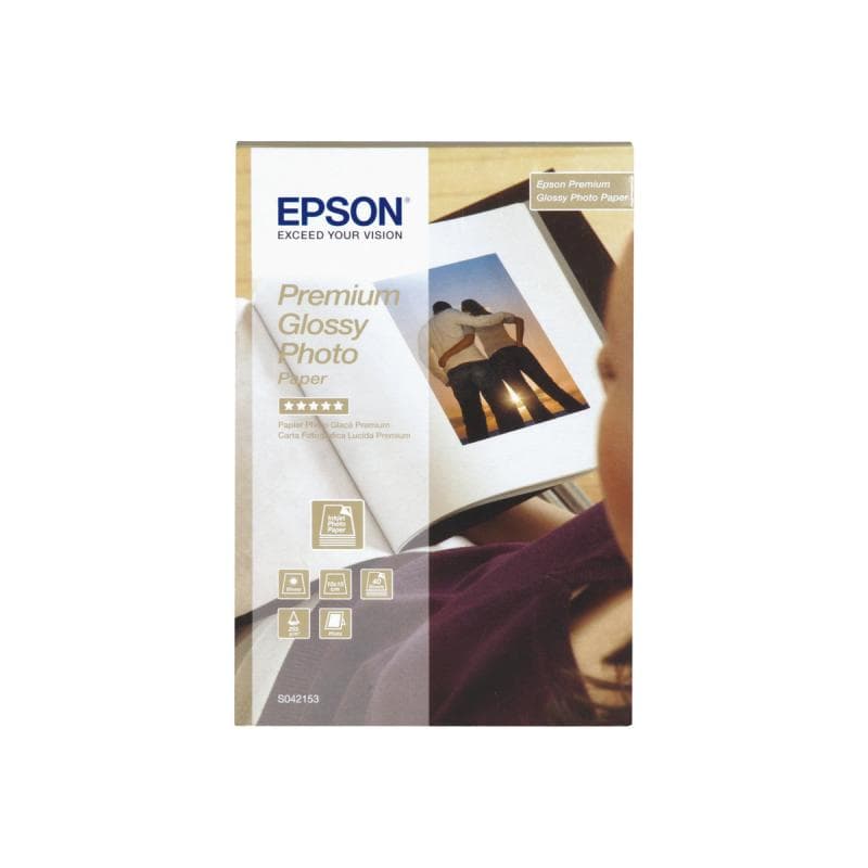 EPSON Premium Glossy Photo Paper Fotopapier 40 Blatt