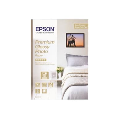 EPSON Premium Glossy Photo Paper Fotopapier 40 Blatt