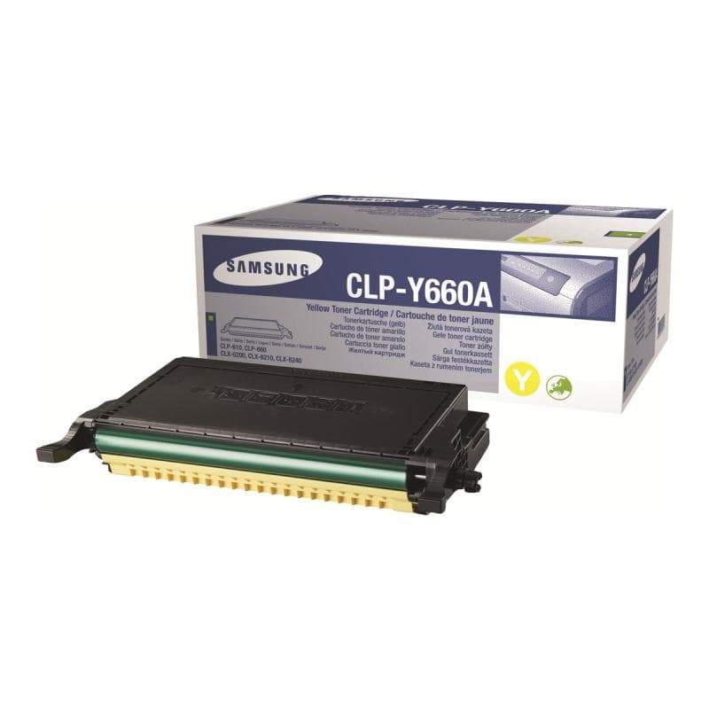 SAMSUNG CLP Y660A Gelb Tonerpatrone
