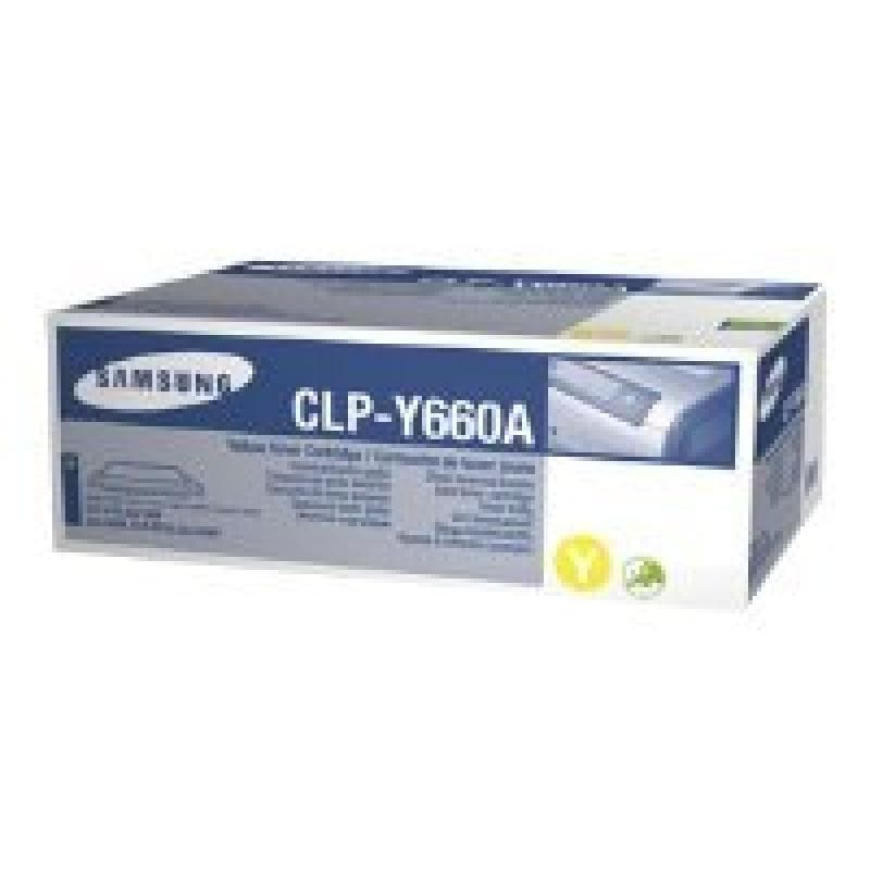 SAMSUNG CLP Y660A Gelb Tonerpatrone