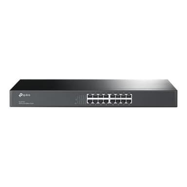 TP-LINK 16-Port 10/100 Mbps Switch 19″ Unmanaged