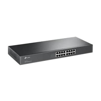 TP-LINK 16-Port 10/100 Mbps Switch 19″ Unmanaged