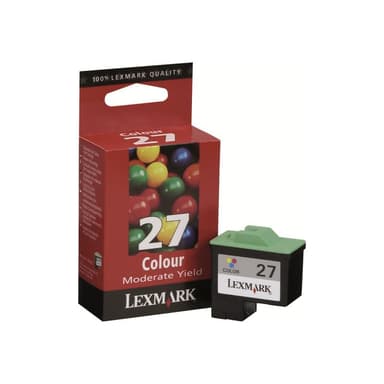 LEXMARK Cartridge No. 27 Farbe (Cyan, Magenta, Gelb) Tintenpatrone