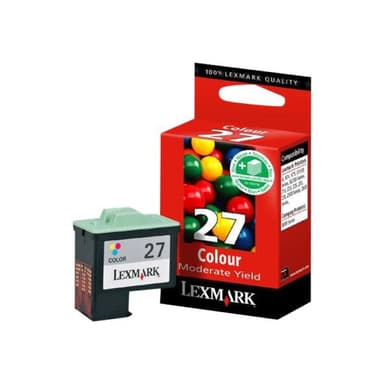 LEXMARK Cartridge No. 27 Farbe (Cyan, Magenta, Gelb) Tintenpatrone