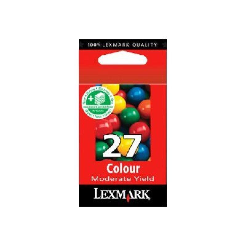 LEXMARK Cartridge No. 27 Farbe (Cyan, Magenta, Gelb) Tintenpatrone