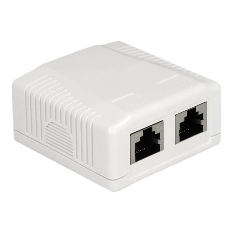 DELOCK Dose 2 Port Cat.6A LSA